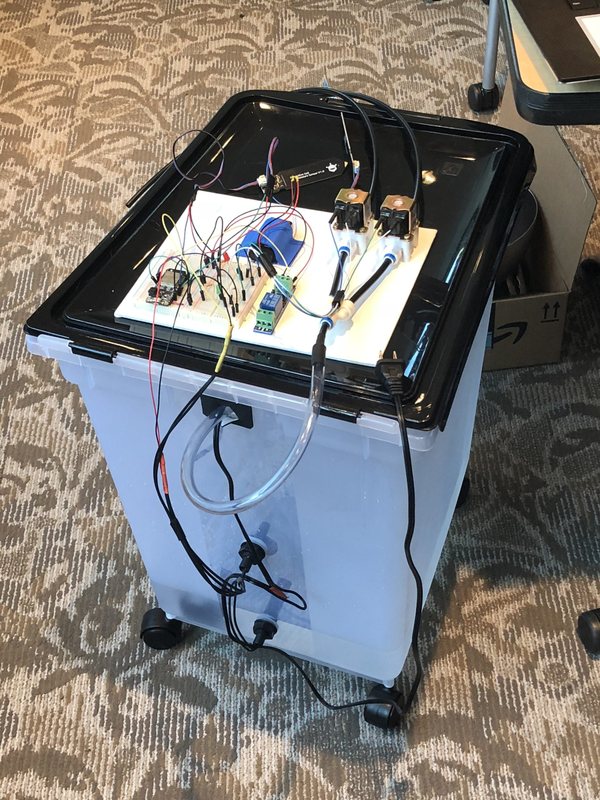 Electronics for IoT — student project